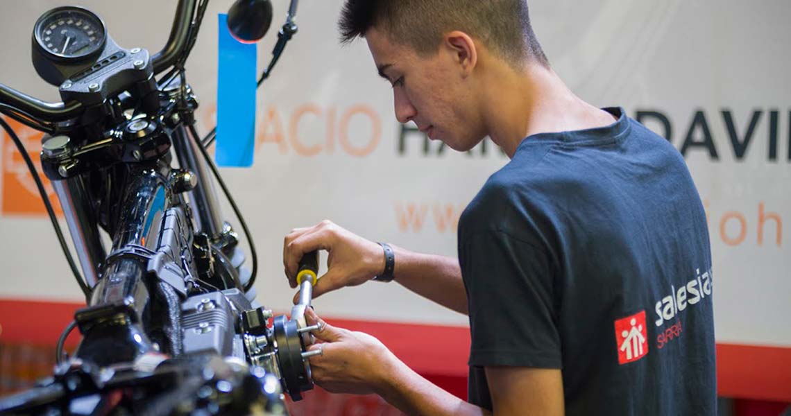 Estudiants d’automoció al Baum Festival 