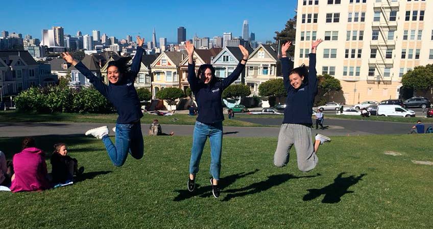 Estudiantes IB en Silicon Valley 