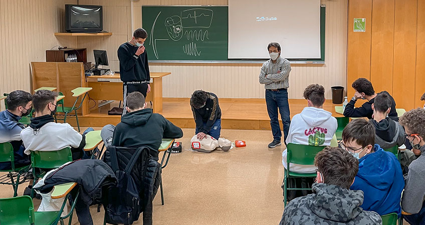 Talleres de reanimación cardiopulmonar 