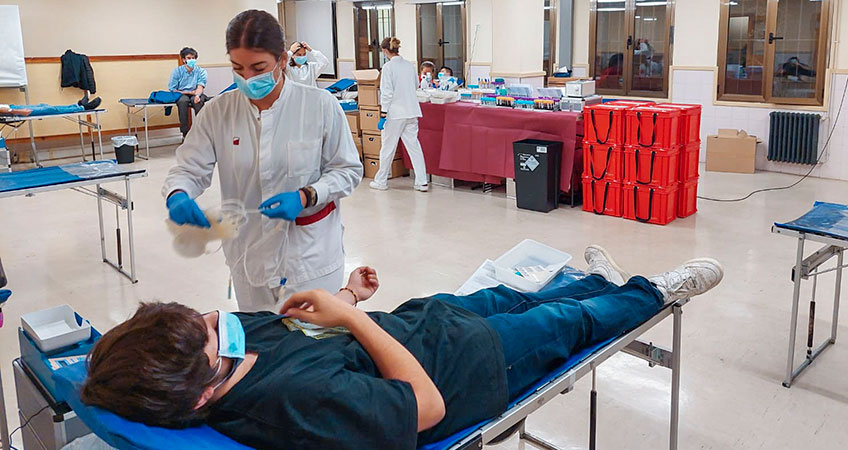 Campaña de donación de sangre 