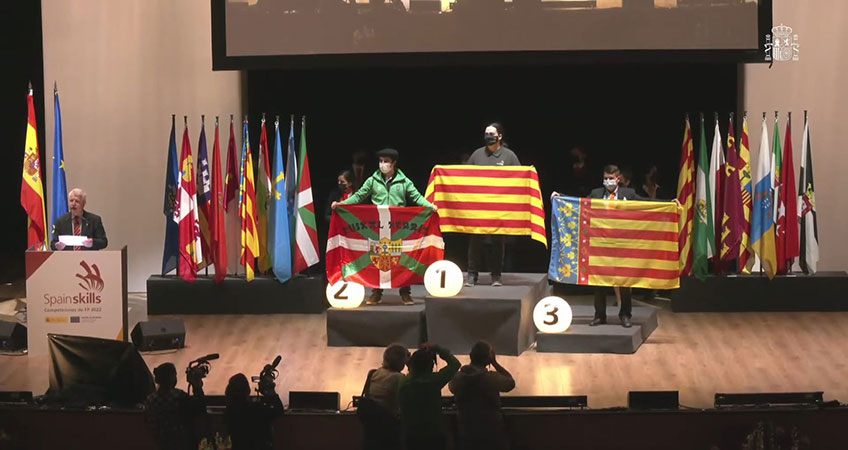 Medalla de oro en Spainskills