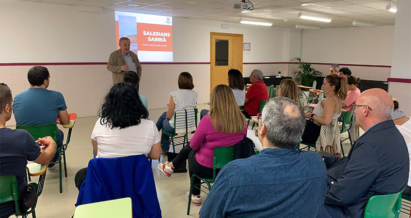 Visita de los Centros Diocesanos de Bizkaia