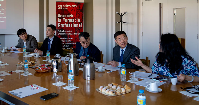 Visita d’una delegació de Shanghai