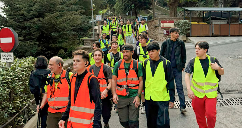 Pujada a peu a Montserrat 2026