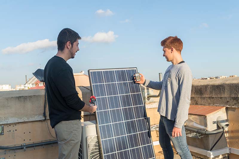 vestíbulo preocupación Permeabilidad FP - Grado superior de Energías renovables- Barcelona - Salesians Sarrià