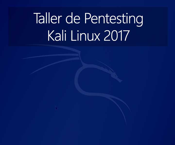 TALLER PENTESTING AMB KALI LINUX