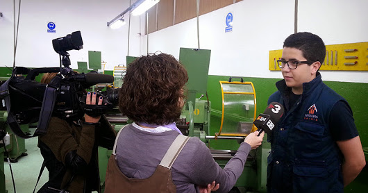 Curs 14-15 Reportatge TV3 Taller Mecànica